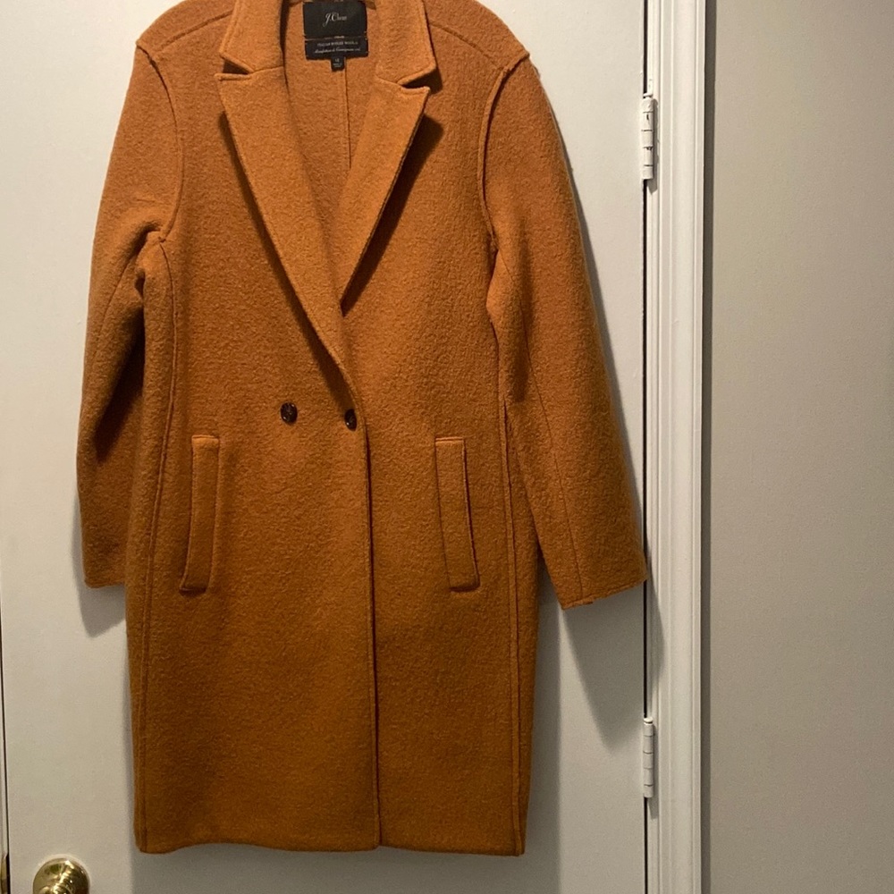 New Daphne Top Coat in Italian Boiled Wool